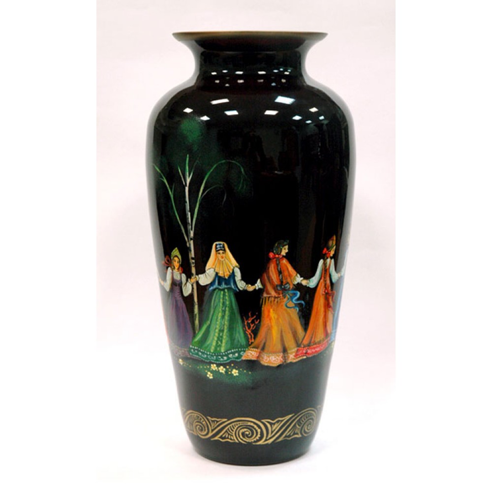 Роспись вазы. Африканская роспись ваза. Женская роспись на вазе.